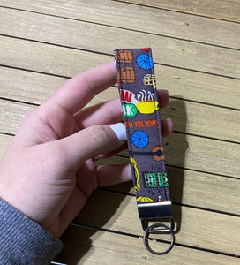 Friends Wristlet Keychain