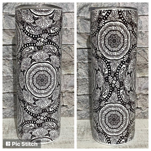 Cuss Word Mandala Tumbler