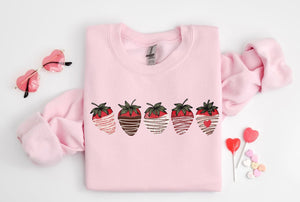 Chocolate Strawberries Sweatshirt