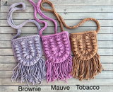 Boho Toddler Crochet Purse