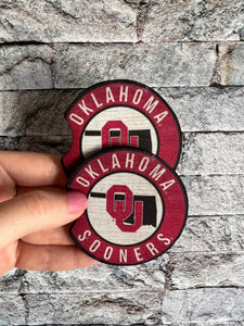 OU Sooners Car Coasters