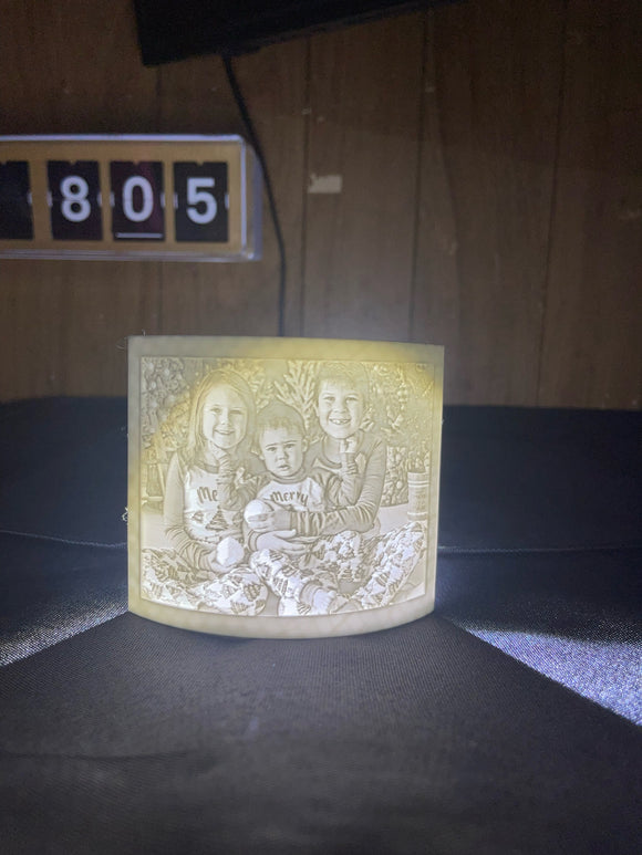 3D Printed Lithophane Nightlight