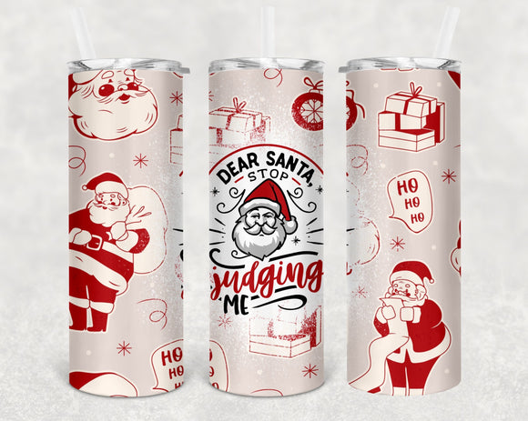 Dear Santa Christmas Tumbler