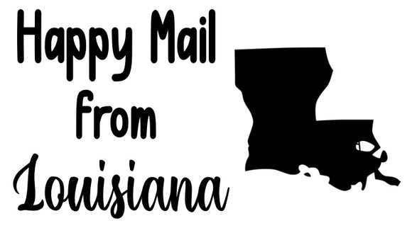 Happy Mail from State Sticker