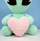 Large Cosmo Alien Crochet Stuffy