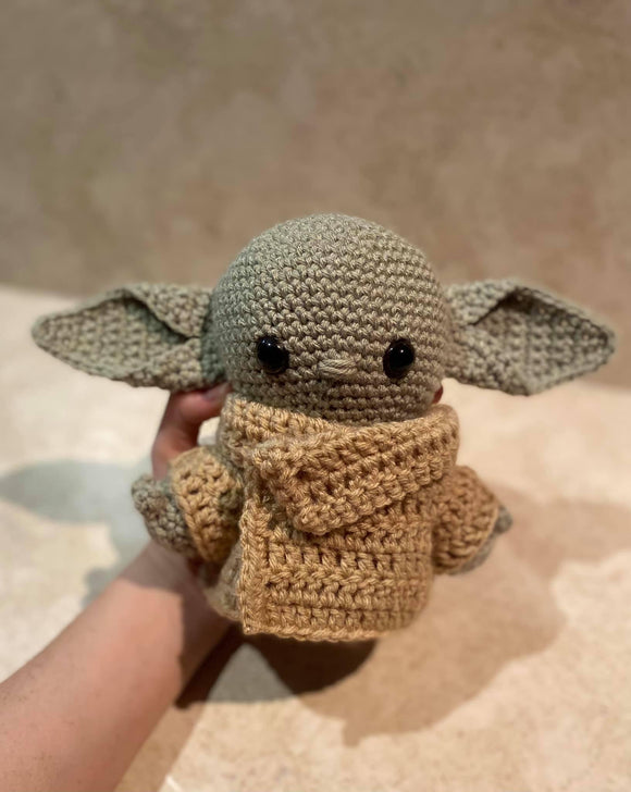 Crochet Baby Green Guy